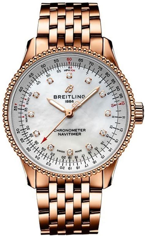 breitling watches women's|breitling navitimer diamond bezel.